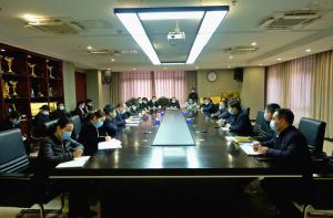 繼續(xù)打好2021年疫情防控攻堅戰(zhàn)，集團公司組織召開疫情防控專題會議